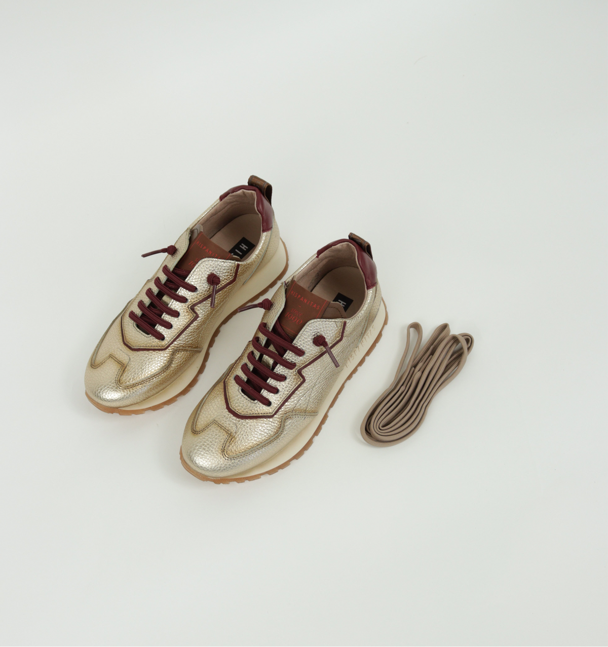 Hispanitas - CHI254312 Gold Elastic Trainer