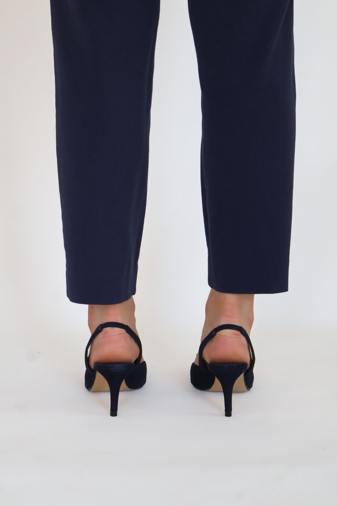 Lodi - Nestor Navy Buckle Slingback