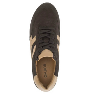 Gabor - 6032.01 Brown Wide Fit Trainer