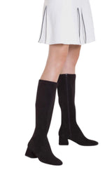 Wonders - G-5531 Black Sock Knee High