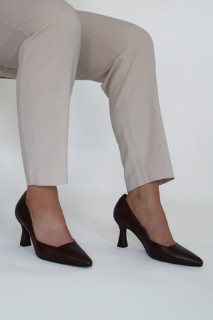 Lodi - Genius Brown Court Shoe