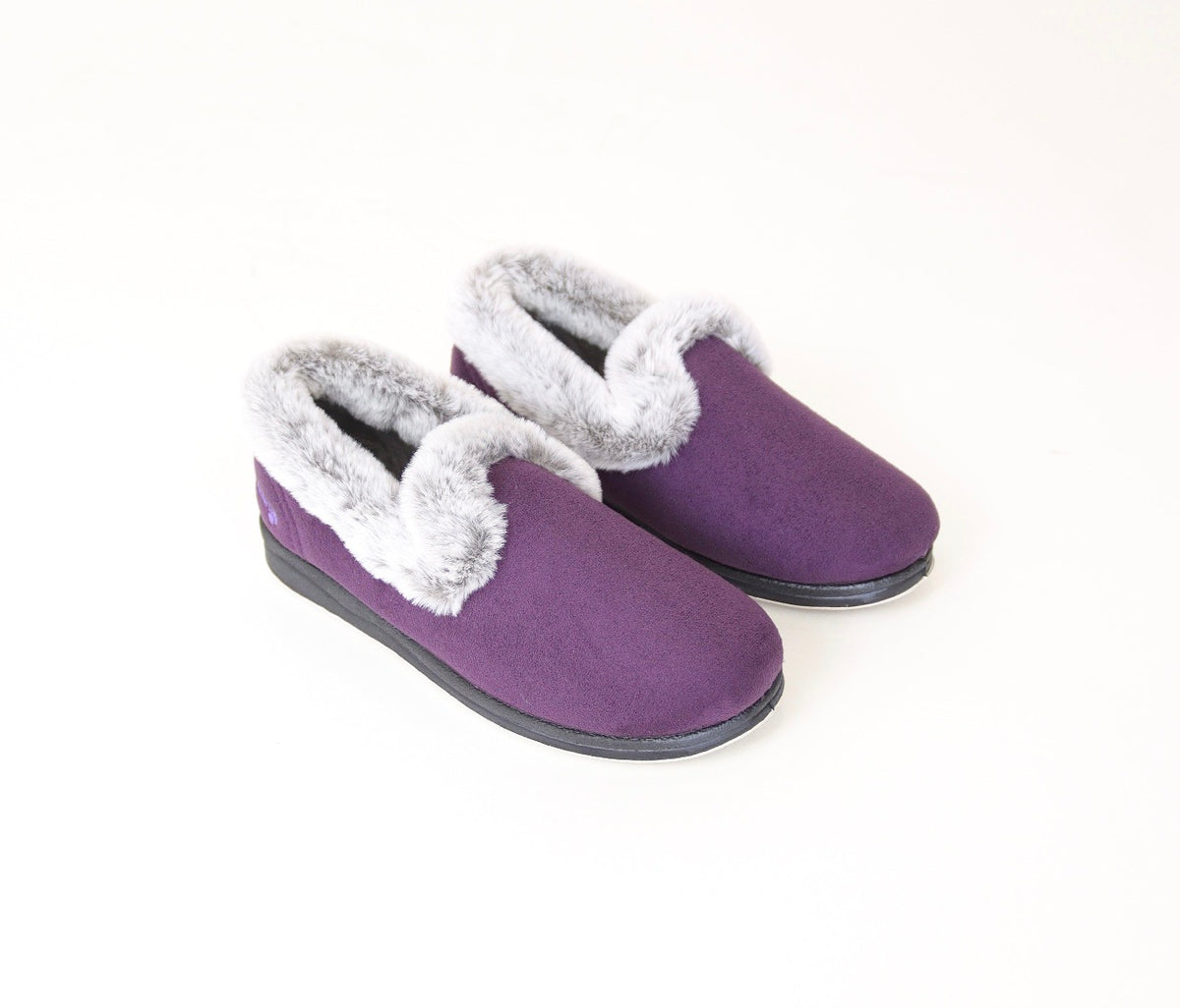 Padders - Repose Purple Slipper