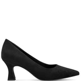 Marco Tozzi - 22418 Black Kitten Heel Court Shoe