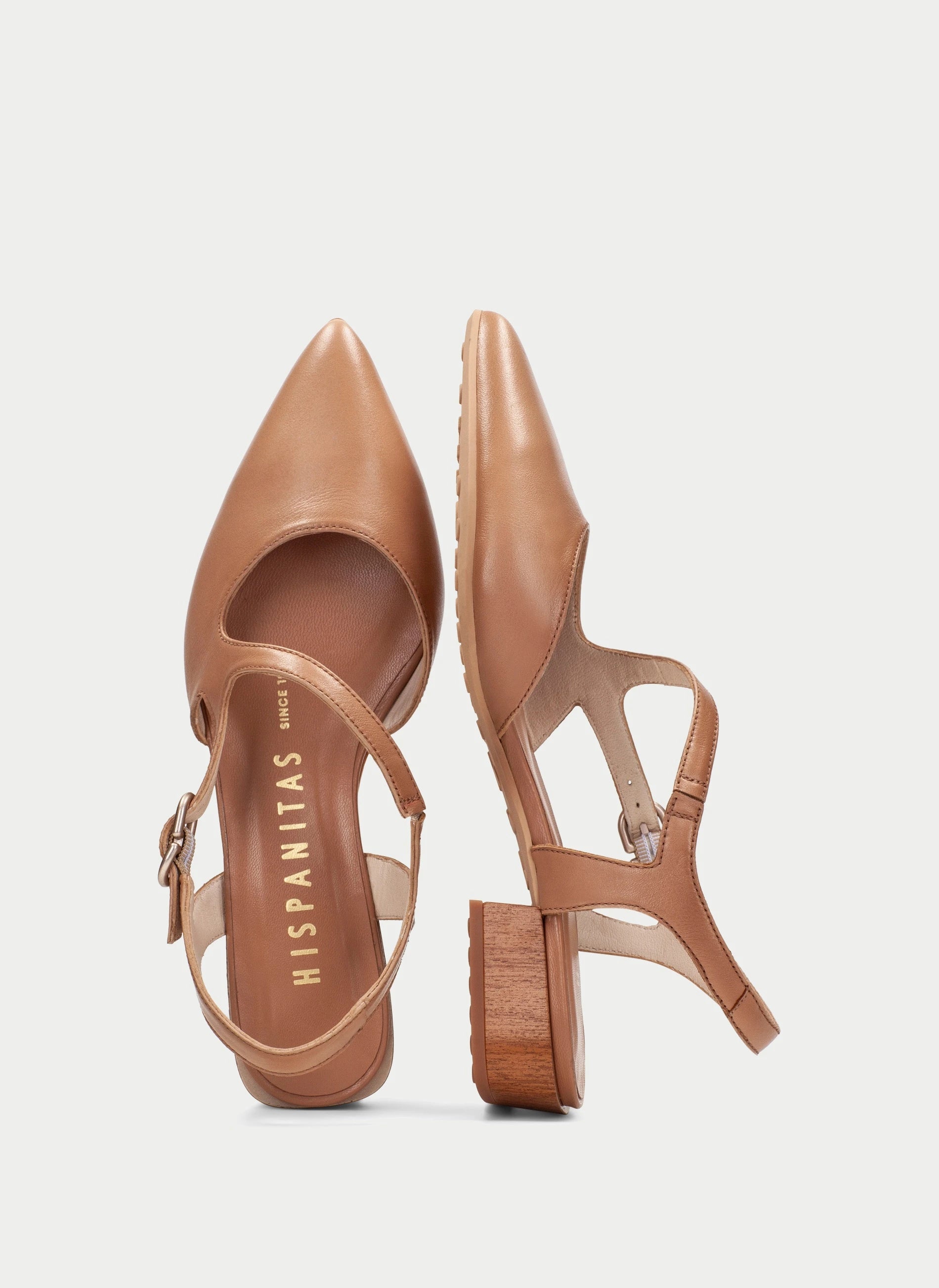 Hispanitas - HV264773 Tan Mary Jane Slingback