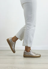 Meline - 5 SN Metallic Gold Trainer