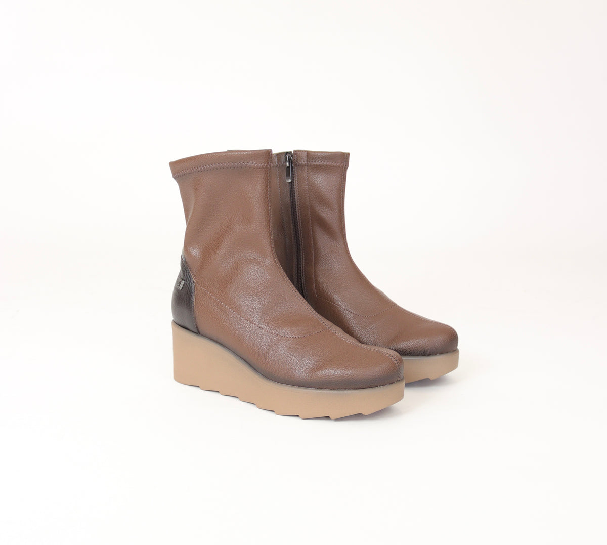 Jose Saenz - 6427 Brown Ankle Sock Boot
