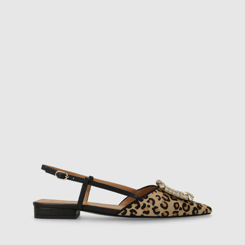 Lodi - BO5504 Leopard Slingback