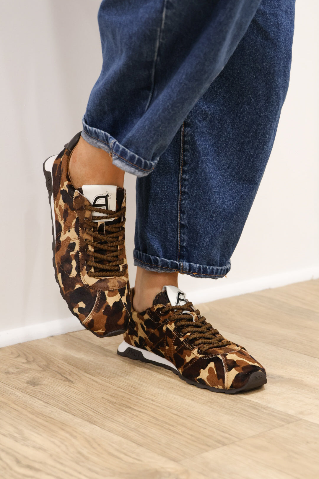 Ash - Kill Bill Brown Print Trainer