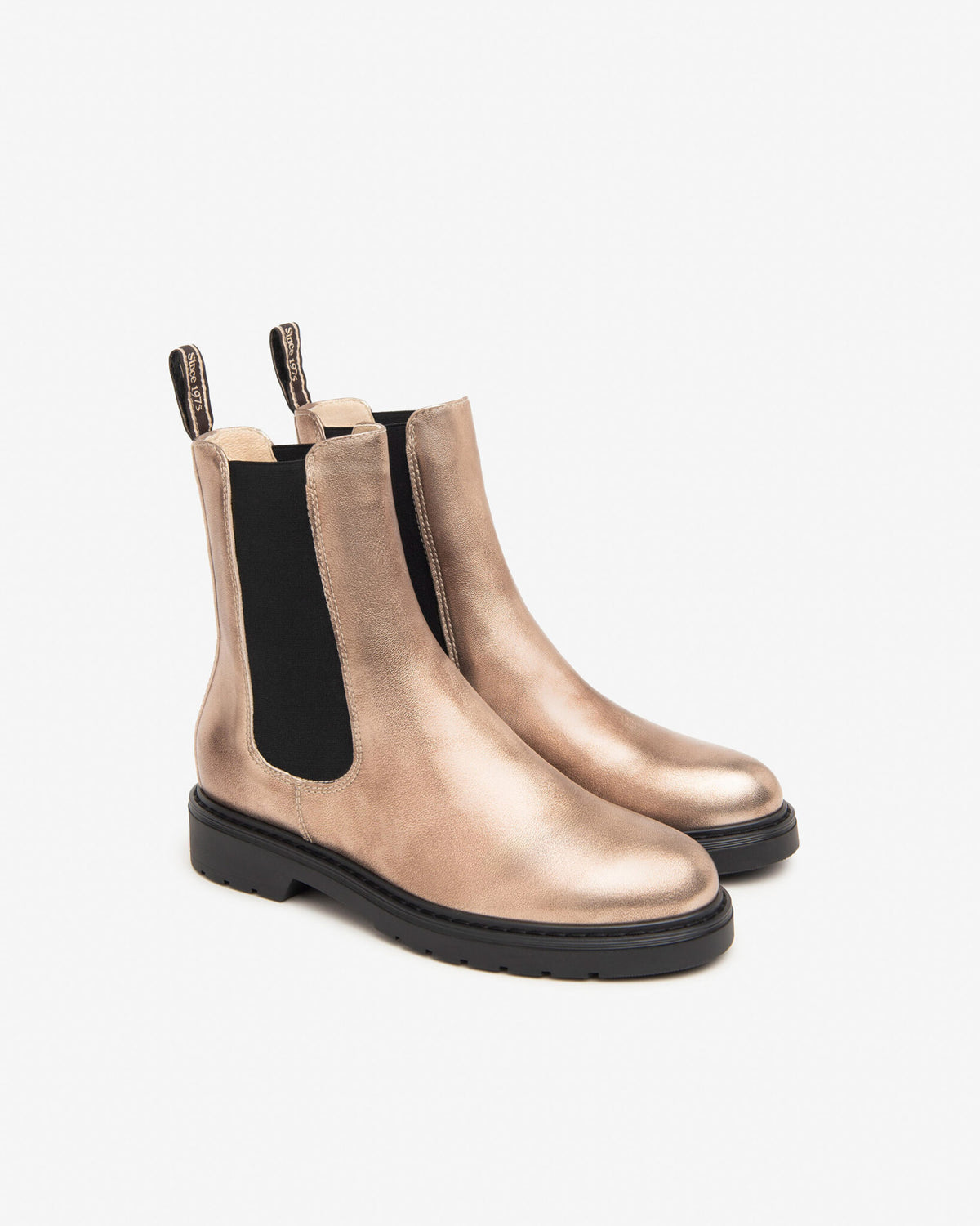 Nerogiardini - I412001D Metallic Gold Chelsea Boot [Standard Fit]