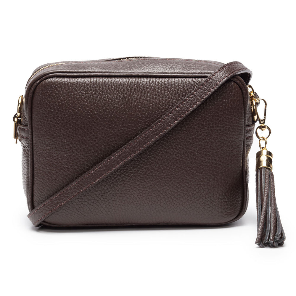 Elie Beaumont - Brown Crossbody Extra Strap Included