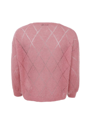 Black Colour - Warm Rose Jumper
