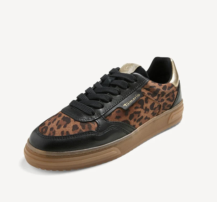 Tamaris - 23617-42 Leopard Print Trainers