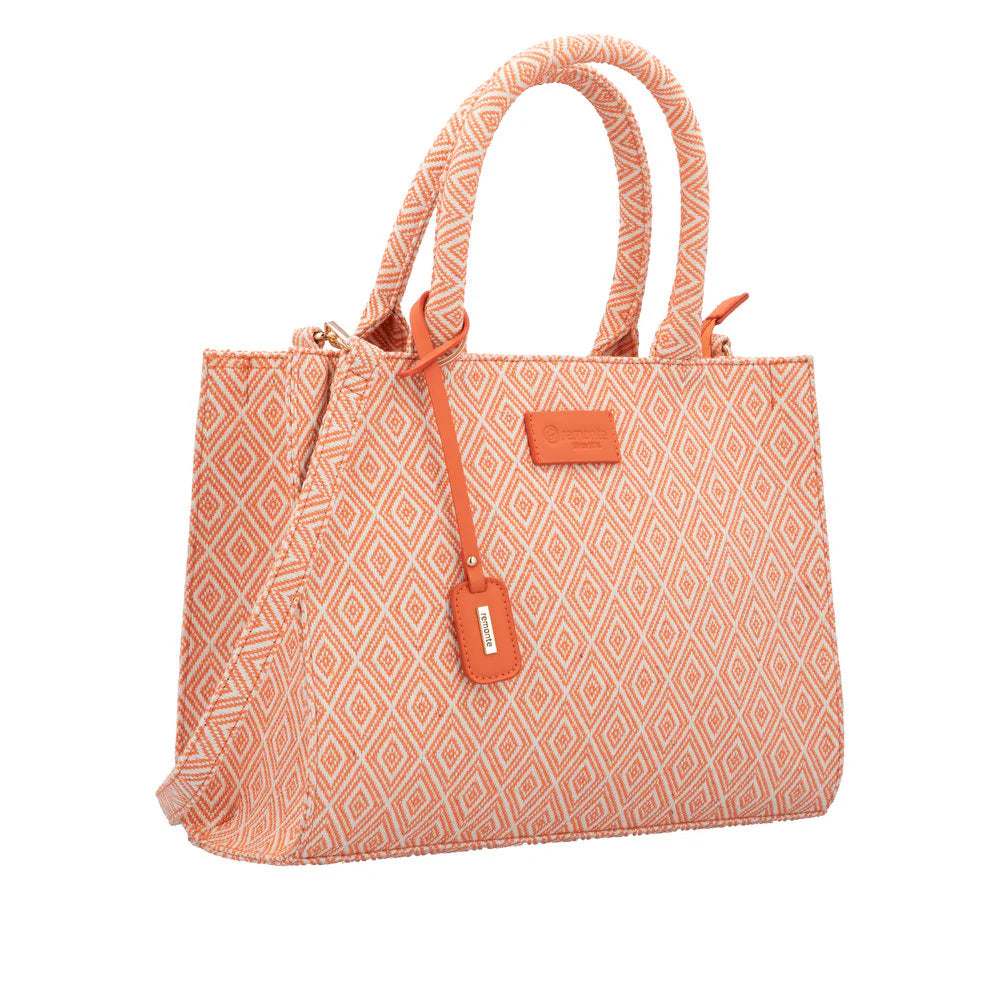 Remonte - Q0762 Orange and Cream Bag