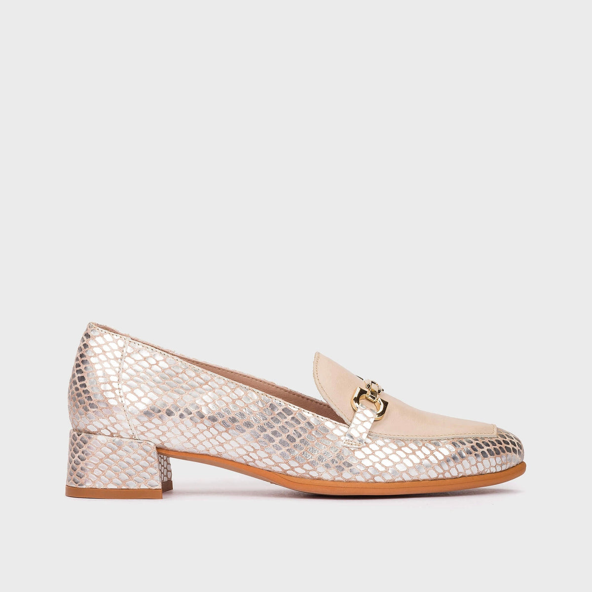 Wonders - C-6030 Gold/Beige Loafer