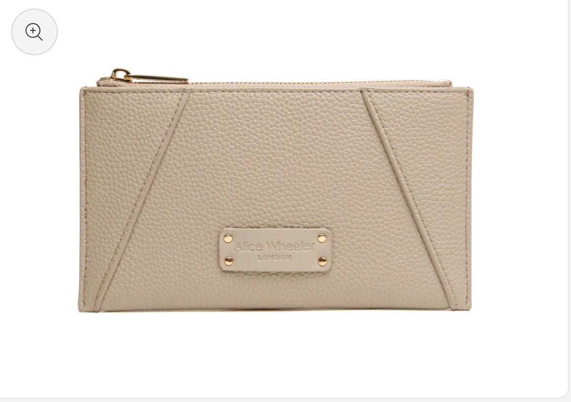 Alice Wheeler - Kensington Beige Purse