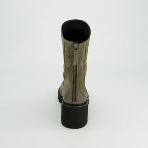 Paul Green - 8291 Khaki Suede Ankle Boot