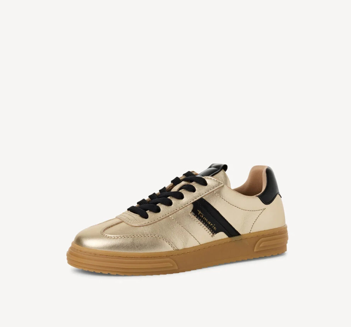 Tamaris - 23788 Gold Retro Trainer