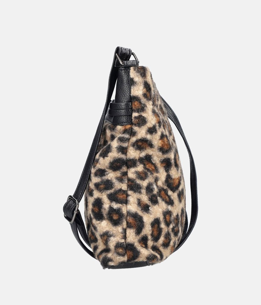 Rieker - H1010 Leopard Crossbody