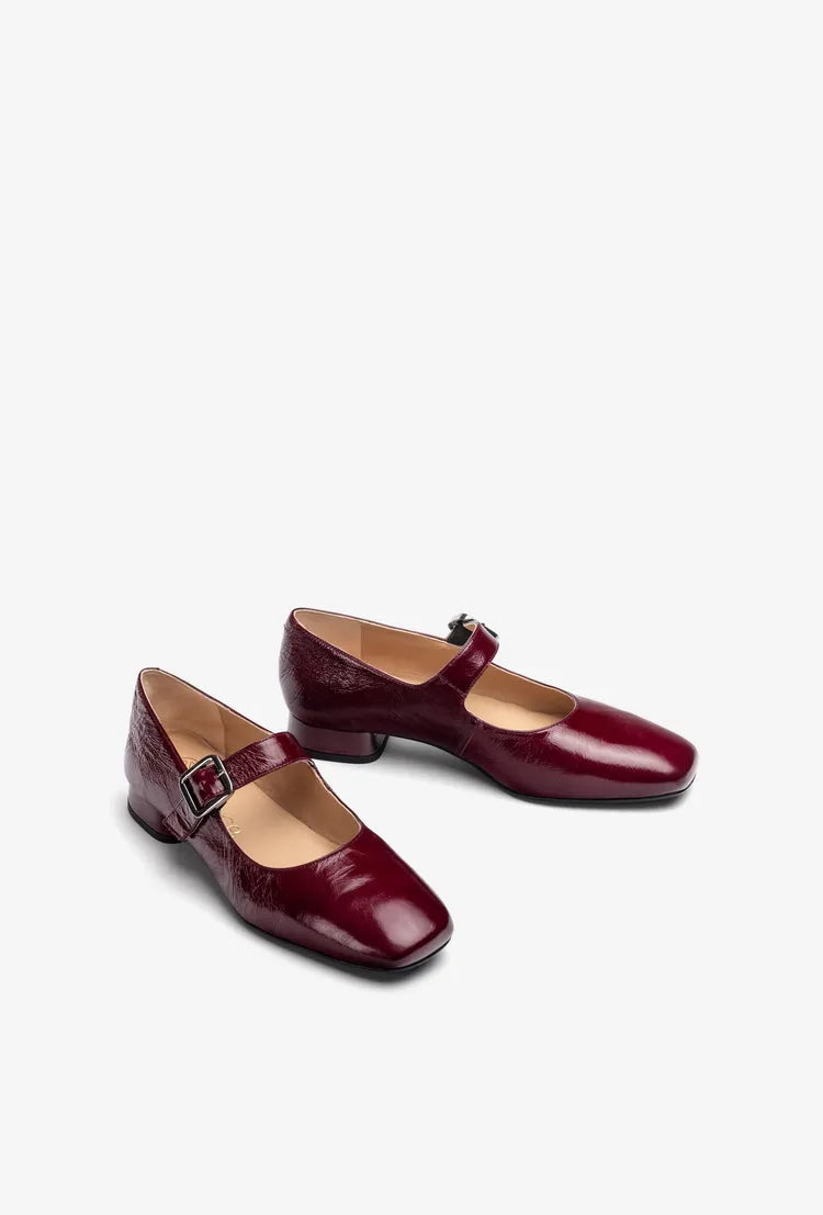 Unisa - Culver Burgundy Patent Mary Jane