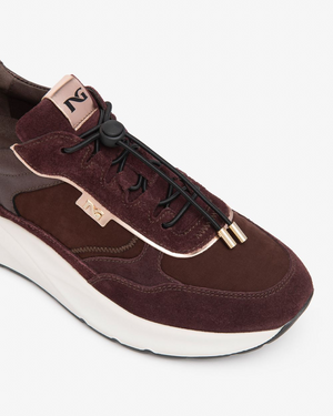 Nerogiardini - I617389D Burgundy Slip On Trainer