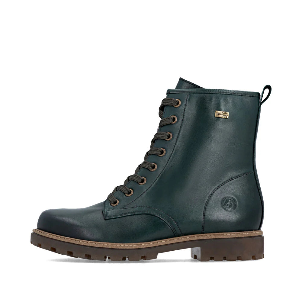 Remonte - D3C70 Green Biker Boot