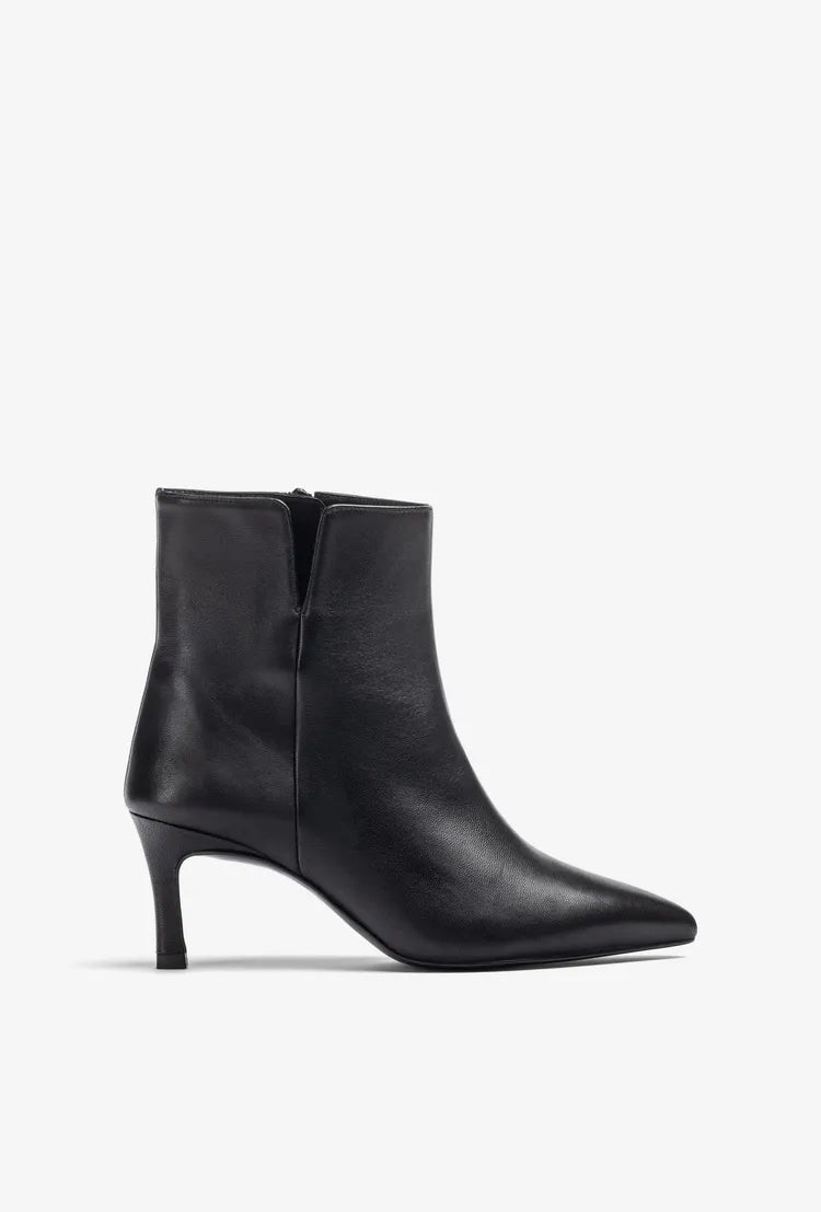 Unisa - Loroya Black Kitten Heel Boot