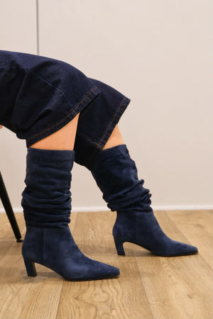 Lodi - A-Lee Navy Slouch Boot