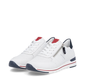 Remonte - R6705 White Pref Zip Trainer