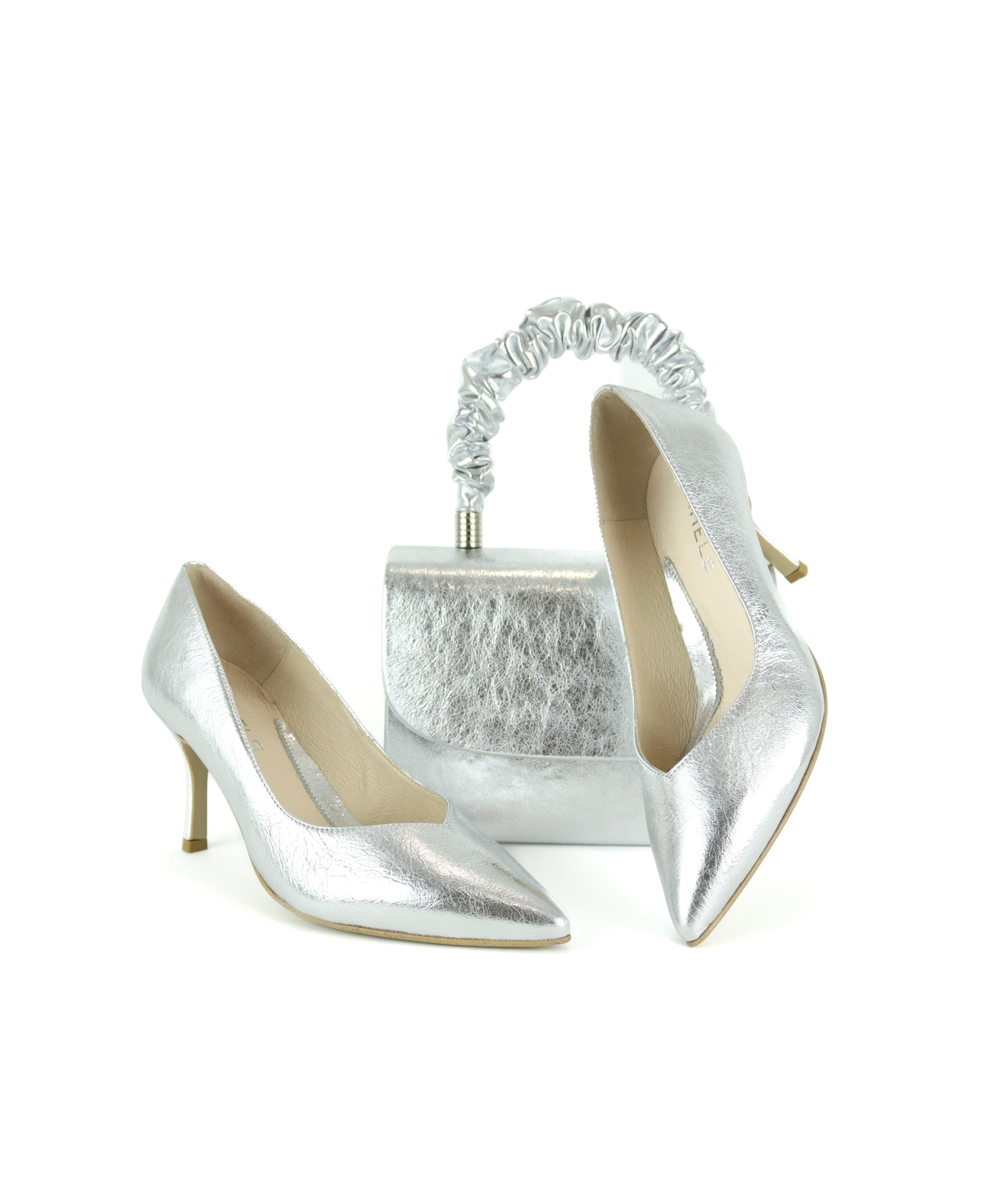 Rachels - Silver Clutch Bag