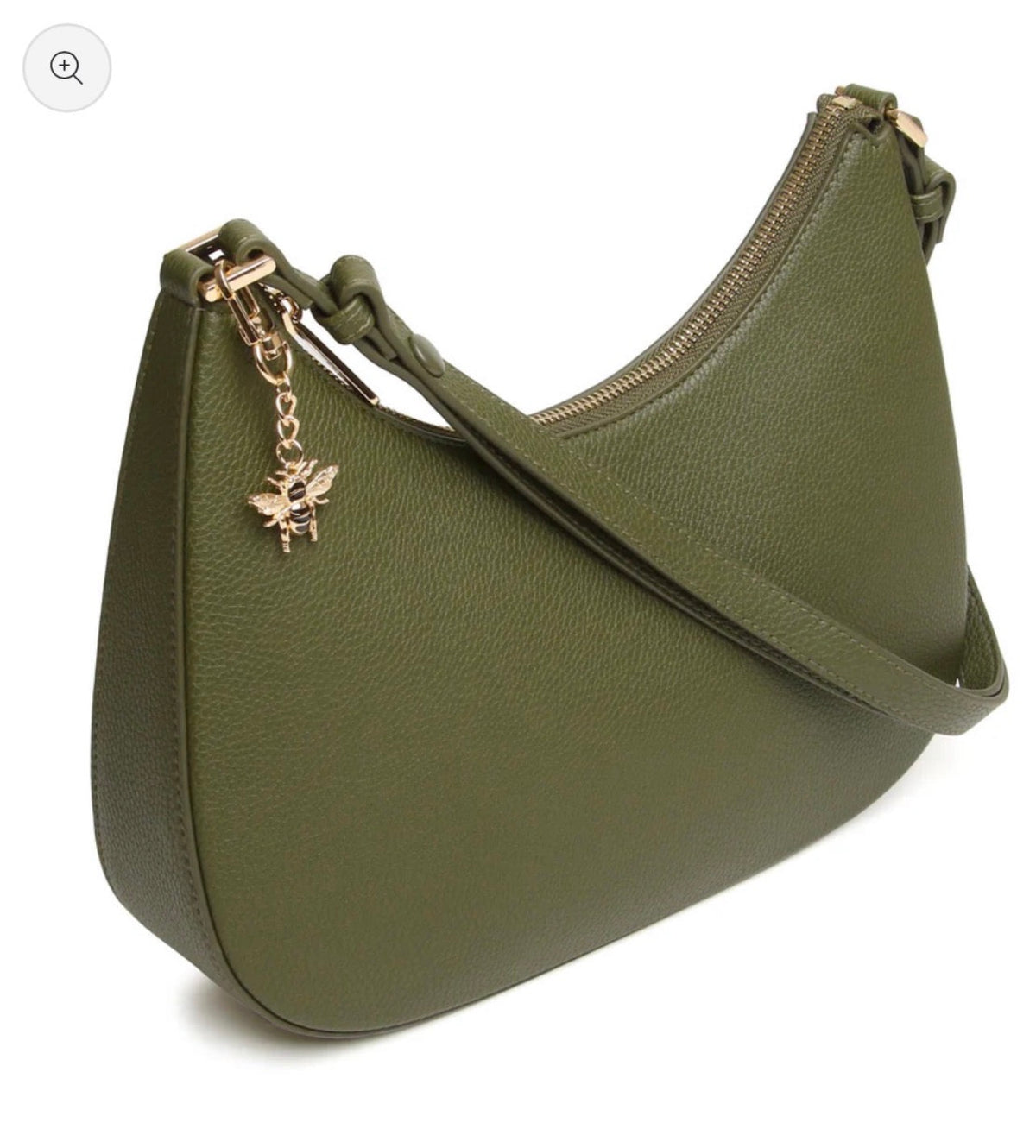 Alice Wheeler - Ascot Khaki Shoulder Bag