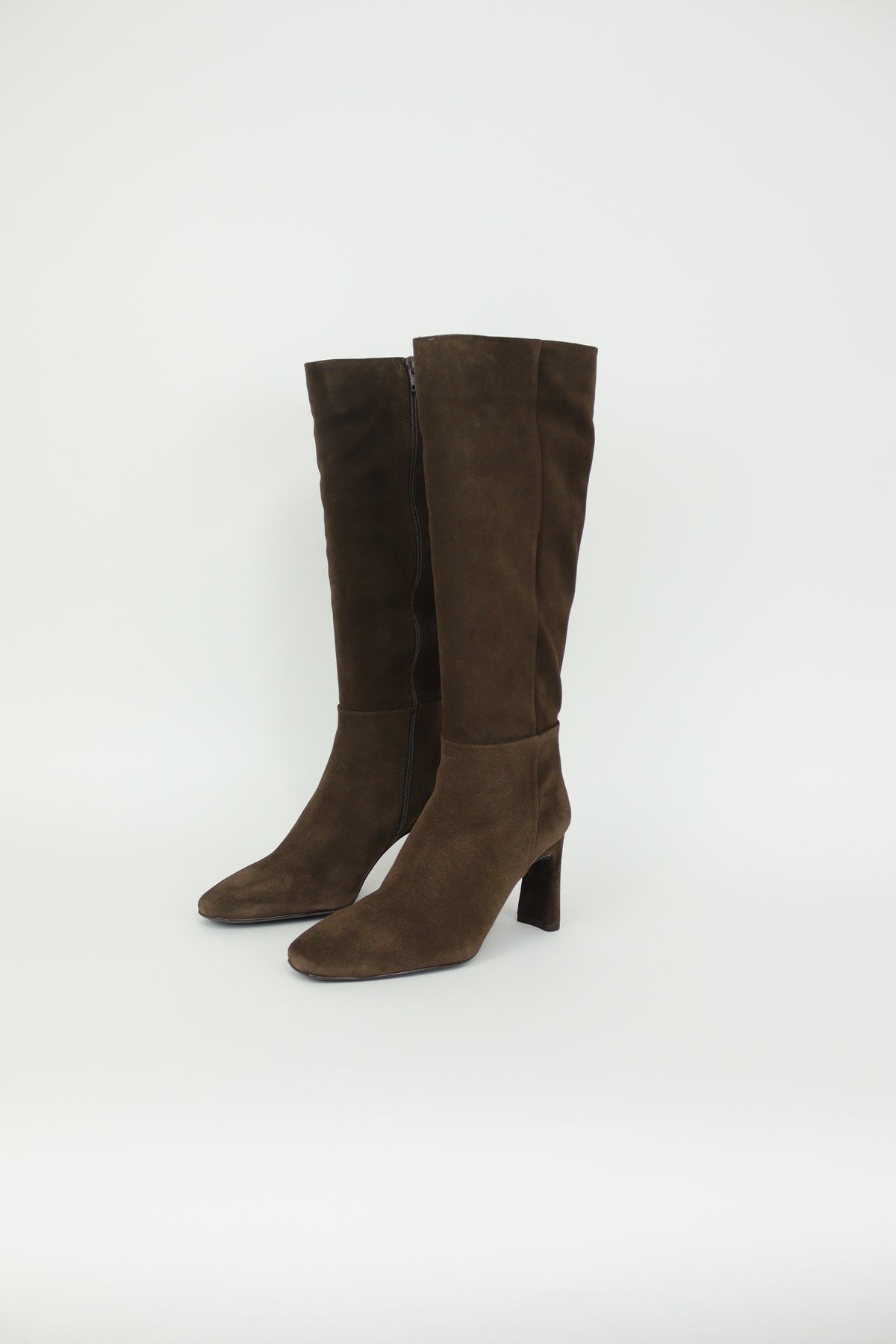 Unisa - Wolcot Brown Suede Knee High