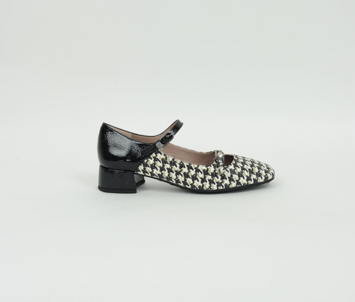 Hispanitas - HI254207 Black and Cream Mary Jane