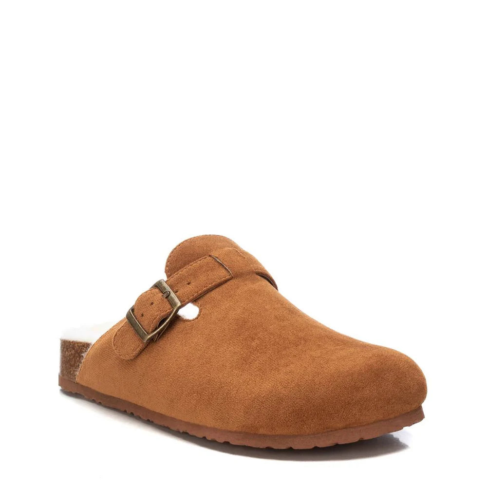Xti - 143240 Tan Fur Lined Clog