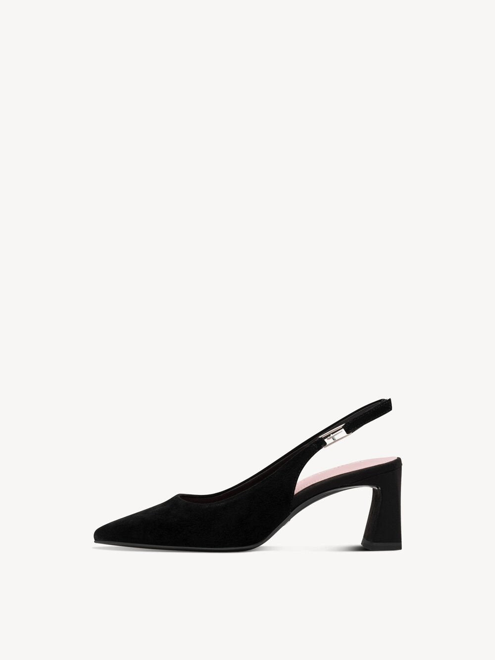 Tamaris - 29624 Black Suede Slingback