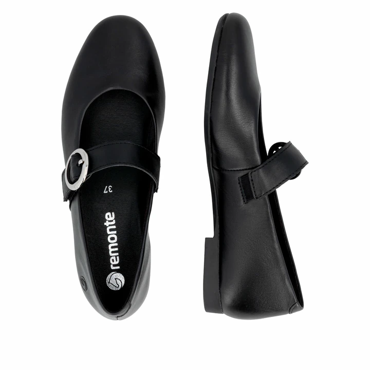 Remonte - D0K14 Black Mary Jane