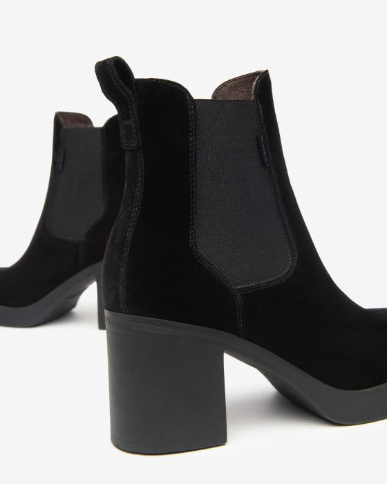 NeroGiardini - I513890D Black Suede Platform Boot