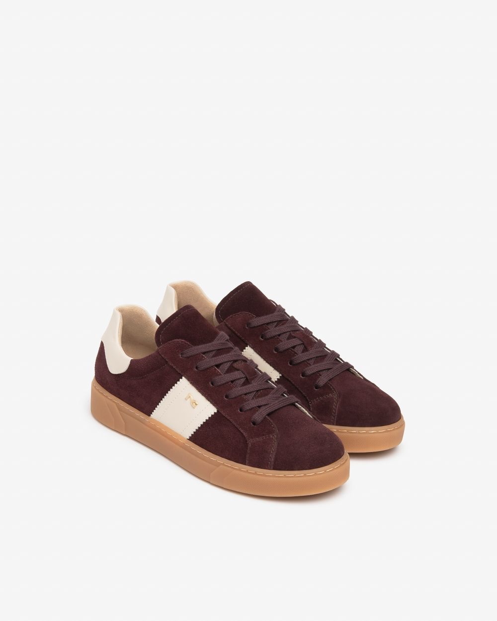 NeroGiardini - I617421 Burgundy Suede Trainer