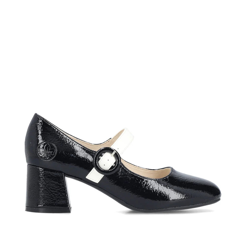 Rieker - 44752 Black Patent Mary Jane