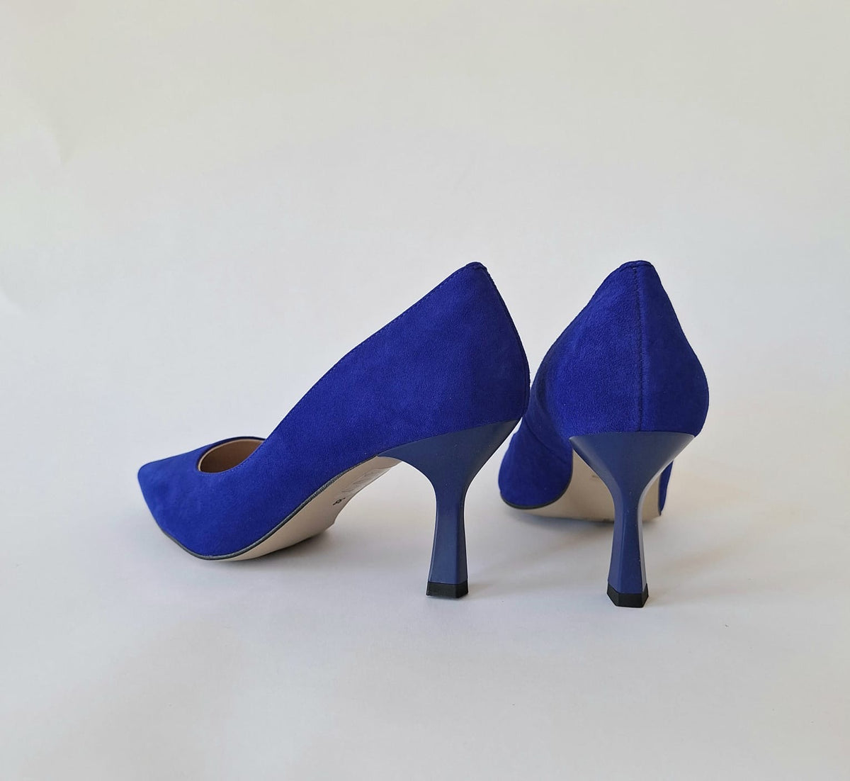 Rachels - Cobalt Blue Suede Court Shoe