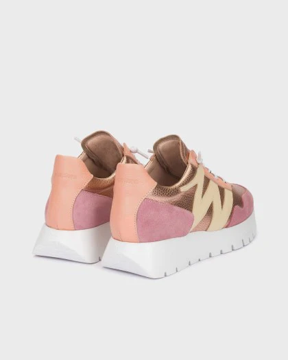 Wonders - A-24101 Blush Pink Slip On Trainer