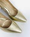 Rachels - Gold Court Shoe