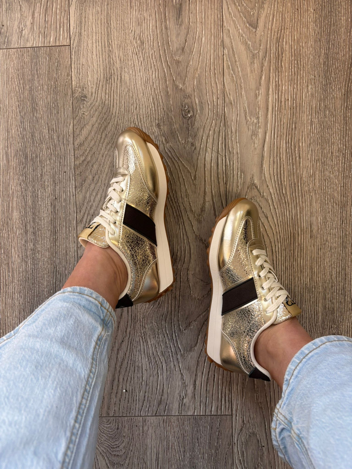 Teddy Smith - 120548 Gold Trainer