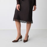 Paul Green - 3859 Brown Suede Court Shoe