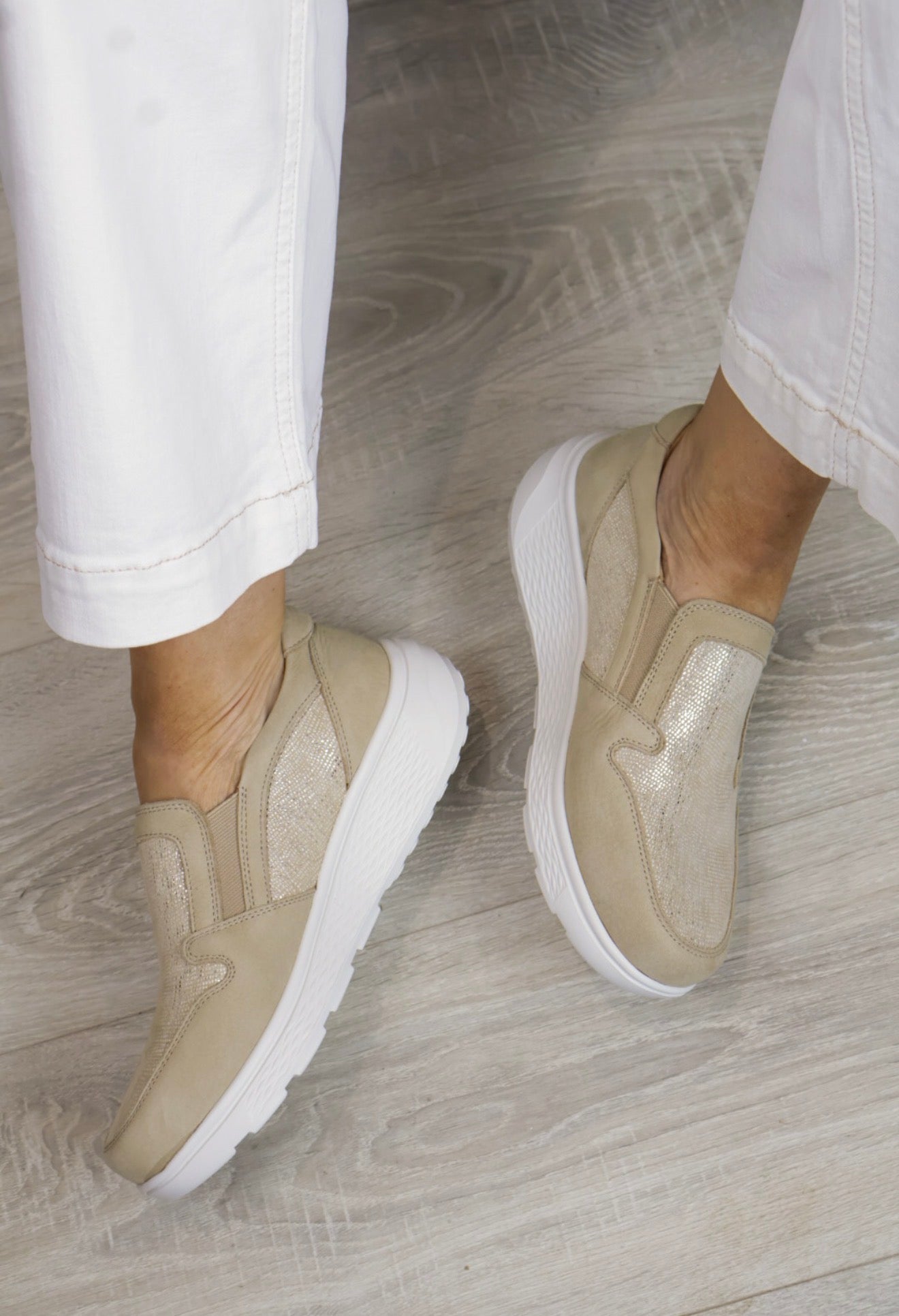 G Comfort - S 2724 Beige Loafer