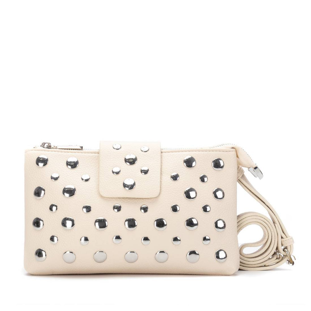Xti - 184569 Cream Stud Bag