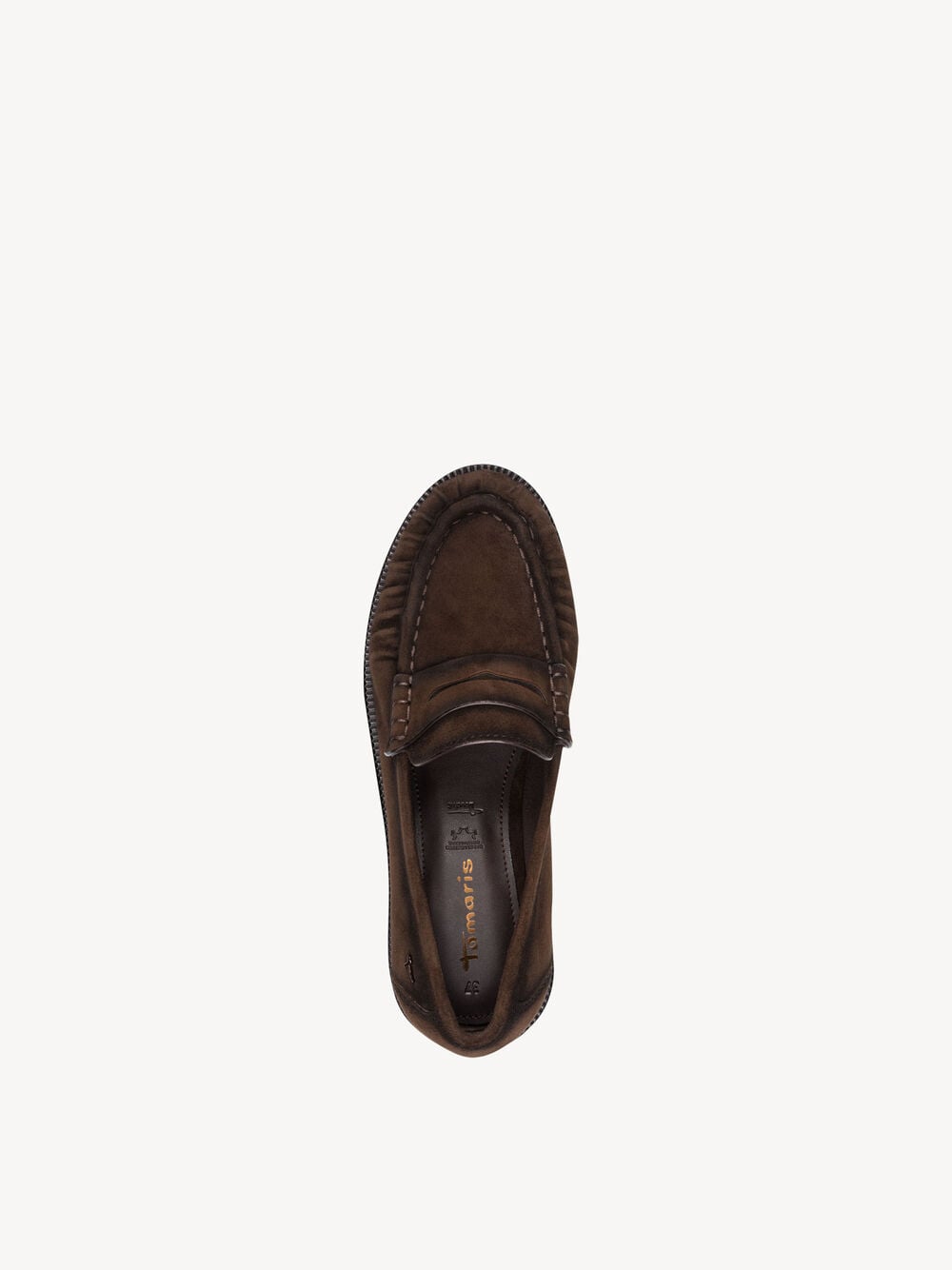 Tamaris - 24251 Brown Suede Loafer