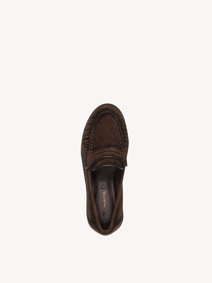 Tamaris - 24251 Brown Suede Loafer