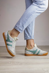 Gola - Elan Savannah Green Print Trainer