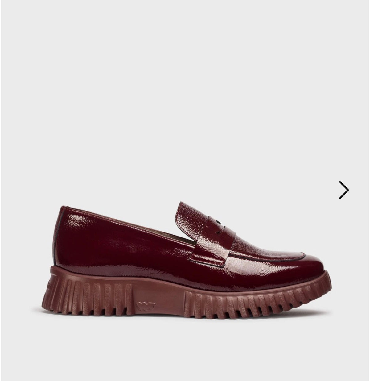 Wonders - A-4402 Burgundy Patent Loafer