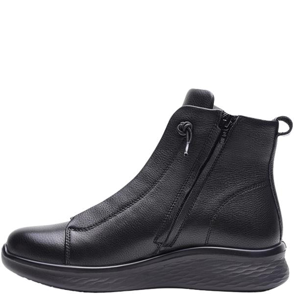 G Comfort P816 Black Waterproof Ankle Boot with an Inside Zip Murphys Shoe Store Limited